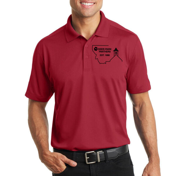 Men's Diamond Jacquard Polo Thumbnail